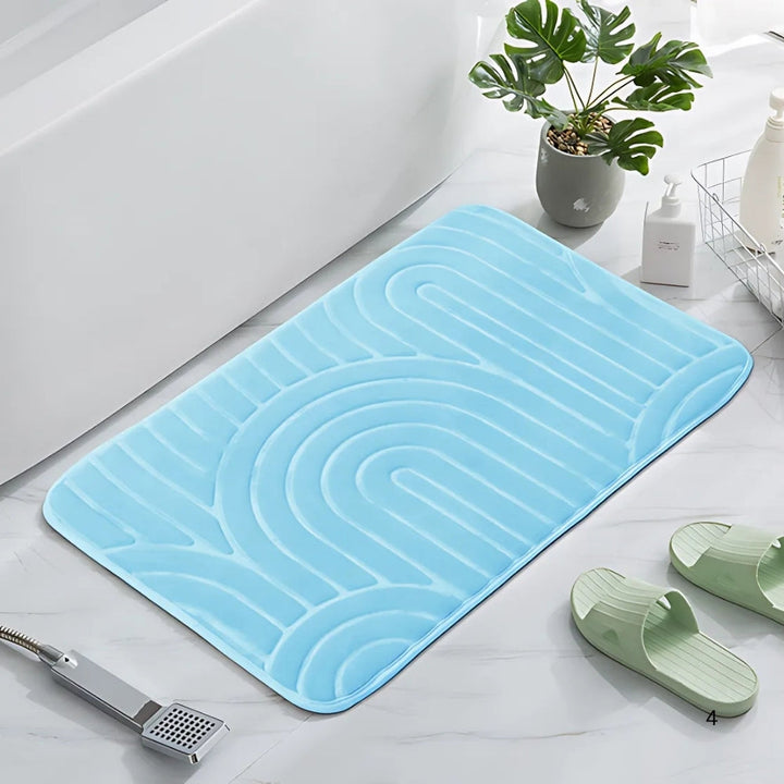 BowLift | Concentric Arches Cashmere Bath Mat