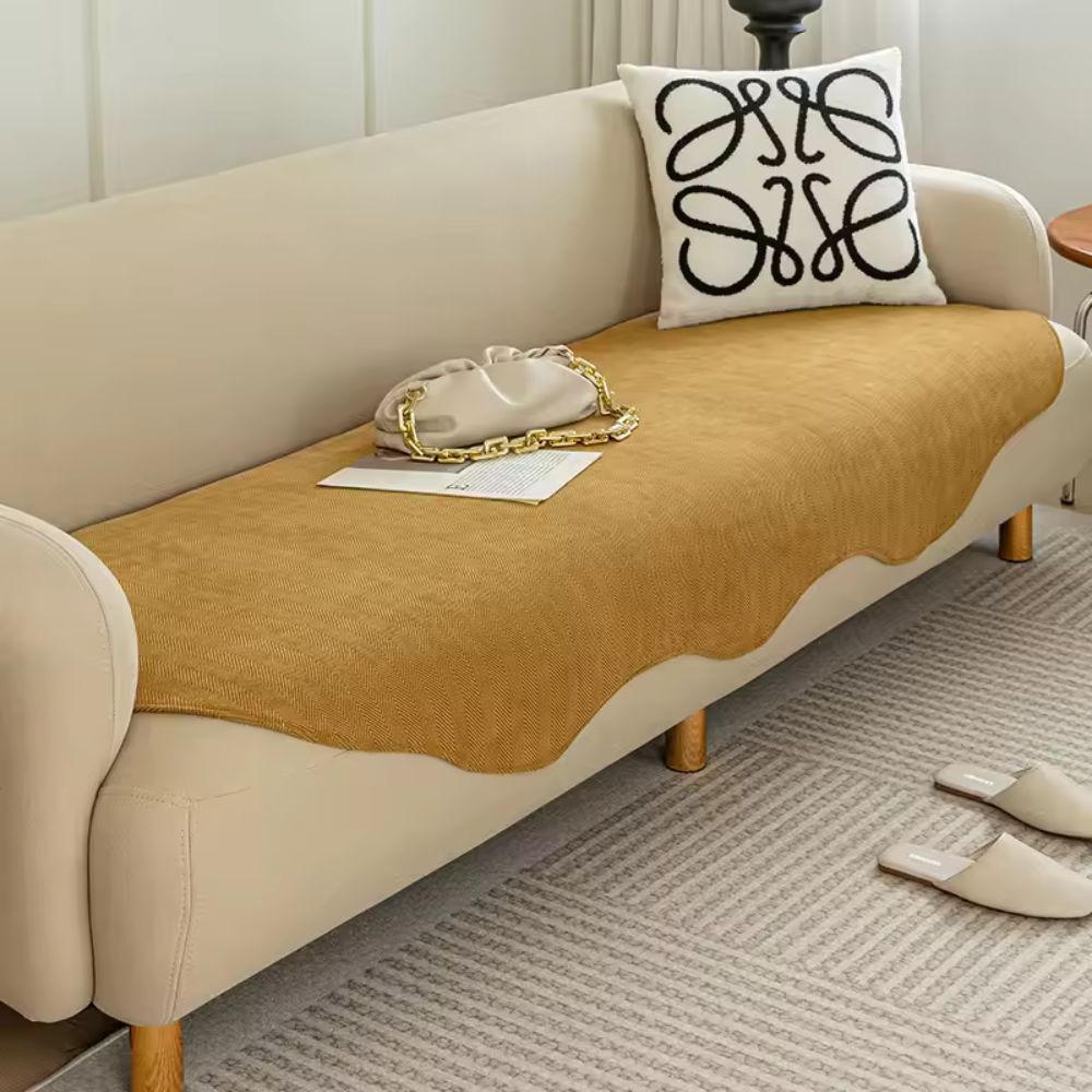 BowLift | All-Season Plain Contour Fit Sofa Cover