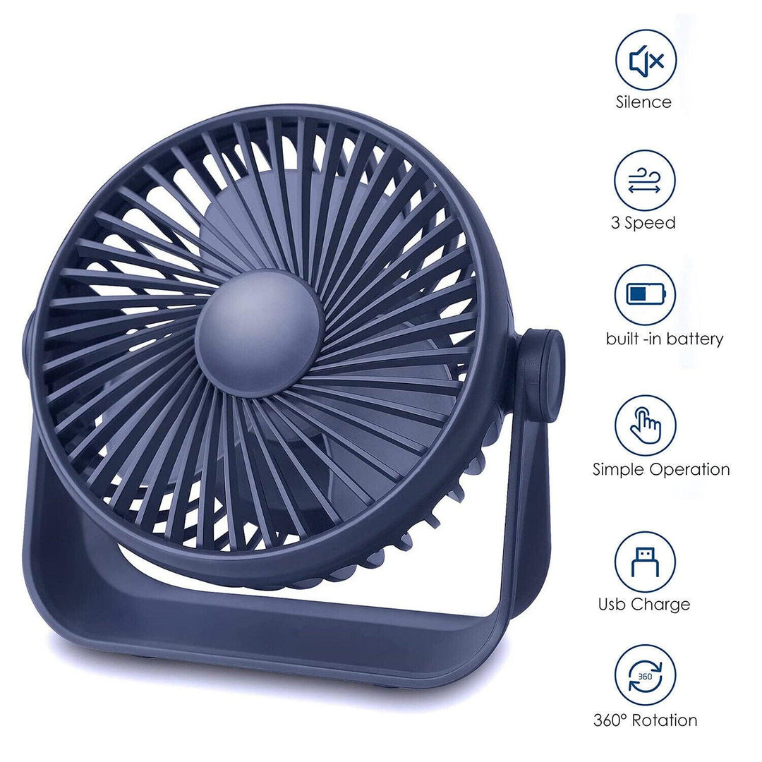 Best Neck Fan UK - Portable Neck Fan Mini USB Rechargeable Lazy Neckband Bladeless Cooler | Bowlift