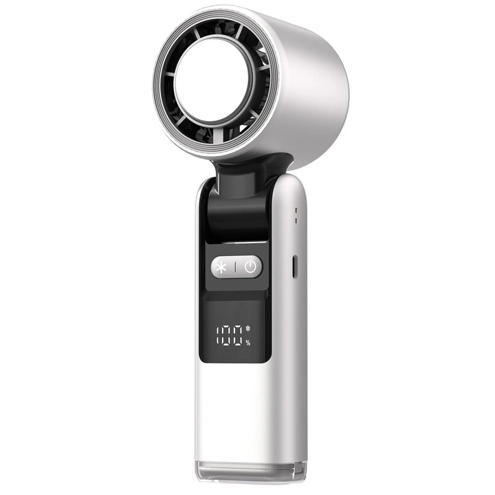 HandyFan Pro - Portable Foldable Fan with Digital Display and 4000mAh Battery | Bowlift