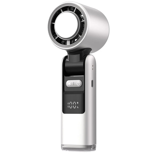 HandyFan Pro - Portable Foldable Fan with Digital Display and 4000mAh Battery | Bowlift
