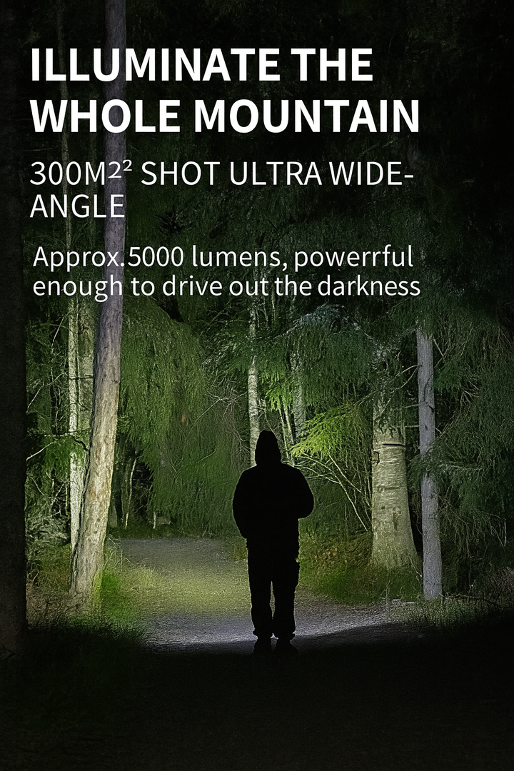 BowLift | LED Torch with Zoomable Beam and Power Bank