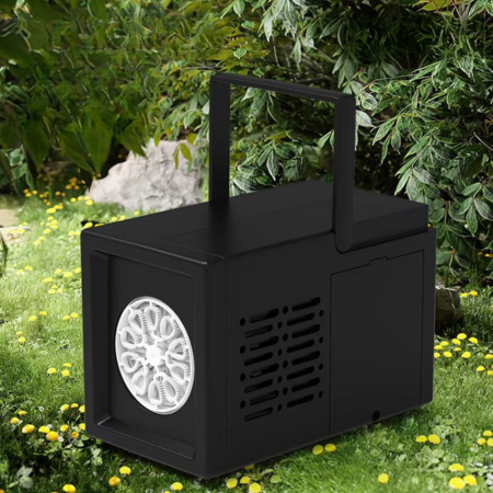 BowLift | 10-Hole Automatic Handheld Bubble Machine Toy for Outdoor Play (No Battery or Bubble Solution)