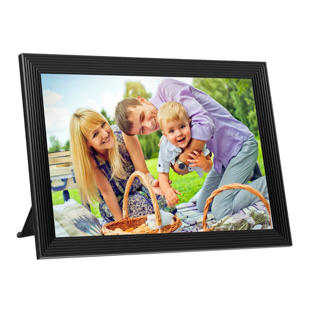 BowLift | High-Resolution Digital Photo Frame Top-Rated Electric Picture Frame with Video Playback and Camera Features