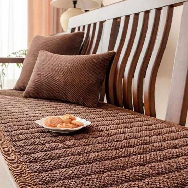 BowLift | Corduroy Comfort Sofa Seat Cover