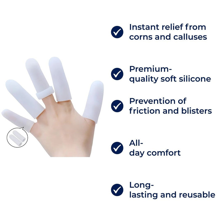Corn Relief – Soft Silicone Cushioning – Prevents Friction Bowlift