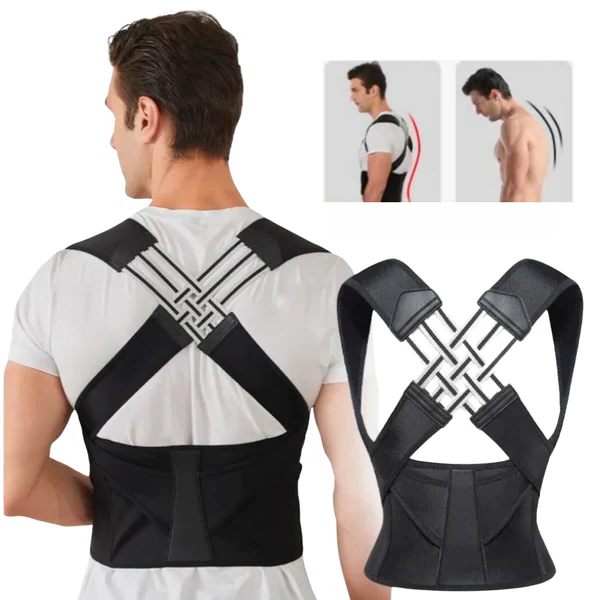 BowLift | Posture Corrector Brace for Neck and Back Support – Comfortable & Discreet