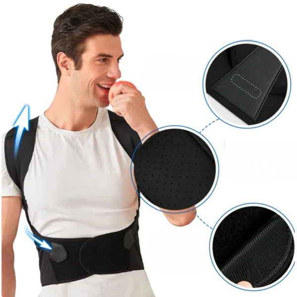 BowLift | Posture Corrector Brace for Neck and Back Support – Comfortable & Discreet