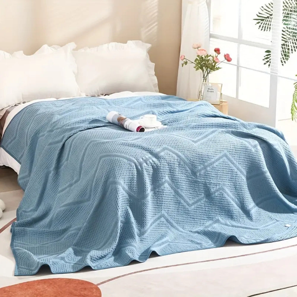 BowLift | Cotton Nest Waffle Summer Blanket