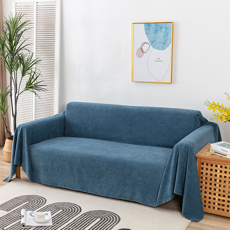 Water-repellent Couchora furniture cover – Durable cord blanket for sofa and chair | Bowlift