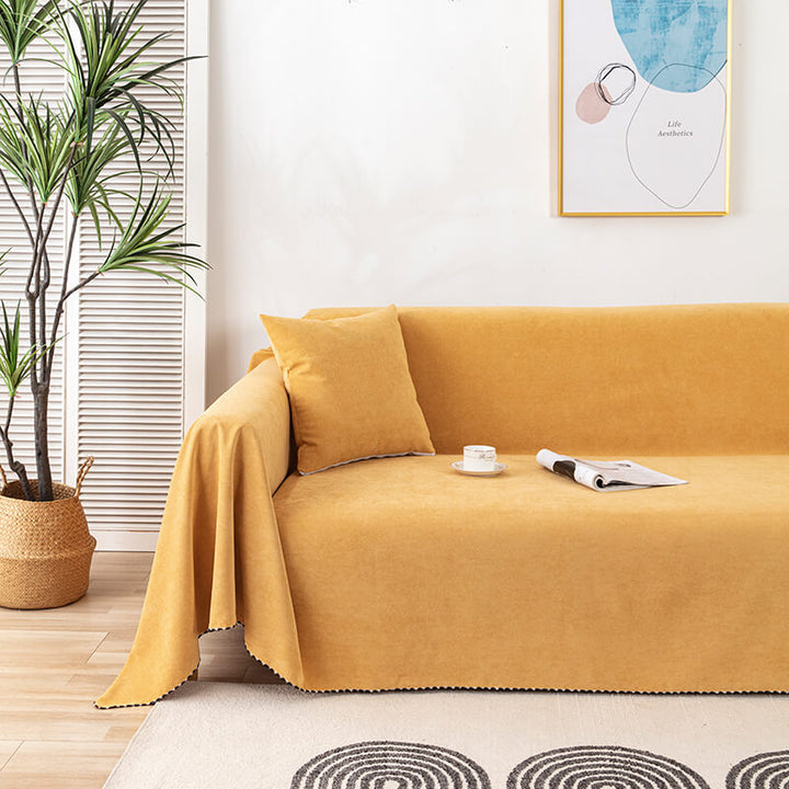 BowLift | Water-repellent Couchora Furniture Cover – Durable Cord Blanket for Sofa and Chair