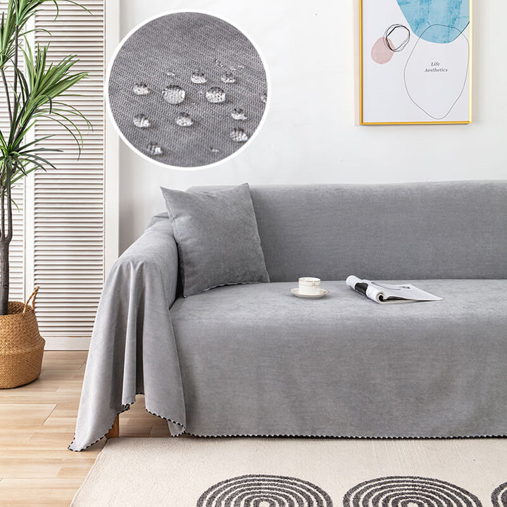 BowLift | Water-repellent Couchora Furniture Cover – Durable Cord Blanket for Sofa and Chair