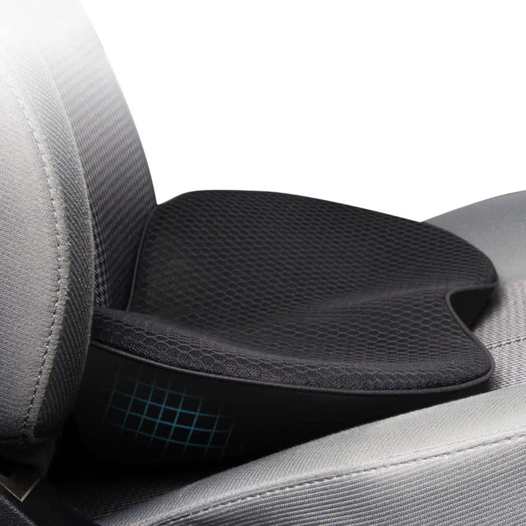 BowLift | Car Seat Booster Cushion – Memory Foam Height & Comfort Support
