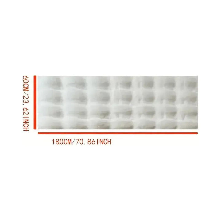 Ultra-soft plush blanket with non-slip back Bowlift