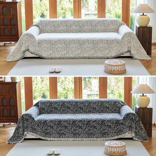 BowLift | Reversible Microfiber Sofa Cover, Non-Slip and Easy to Care for