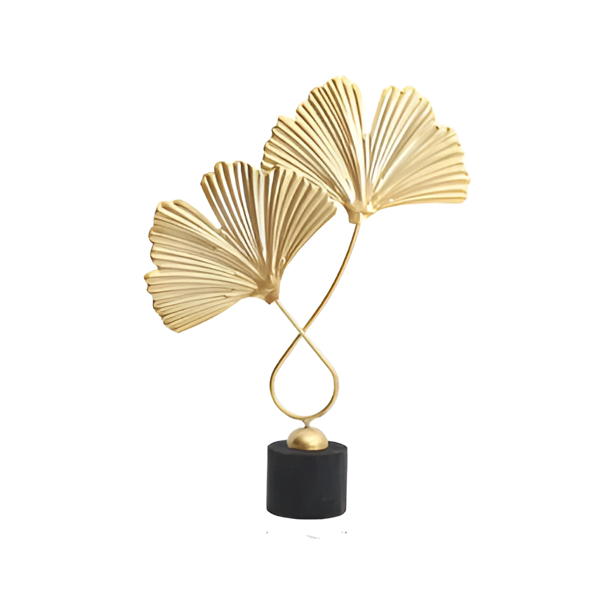 Minimalistic Ginkgo Leaf Sculpture for Elegant Natural Charm Bowlift