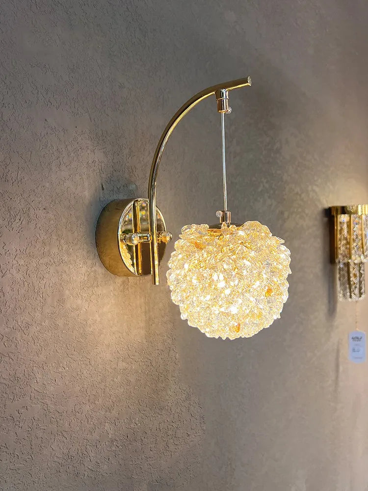 BowLift | Luxury Wall Lamp of Crystal - Refined Lighting for Your Interior