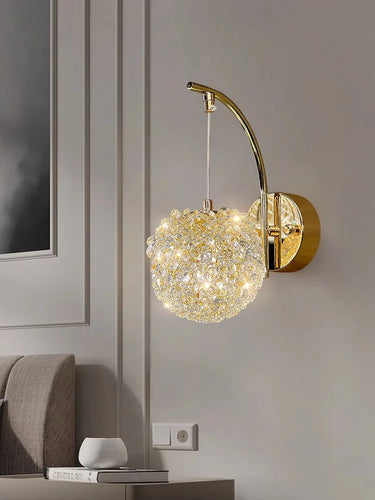 BowLift | Luxury Wall Lamp of Crystal - Refined Lighting for Your Interior