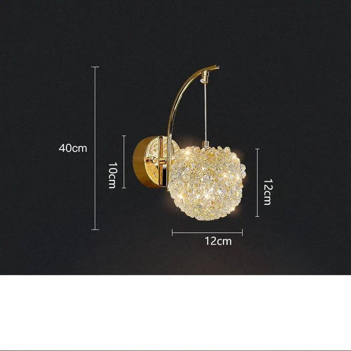 BowLift | Luxury Wall Lamp of Crystal - Refined Lighting for Your Interior