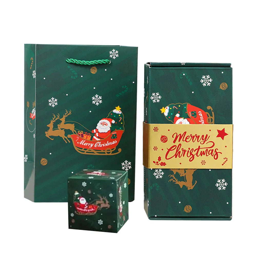 BowLift | Kerstverrassingsdoos Set – Creatieve DIY Cadeaudozen met Pop-Up Effect