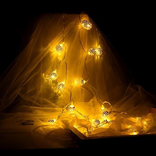BowLift | Creative Golden Light With Round Ball LED Lights