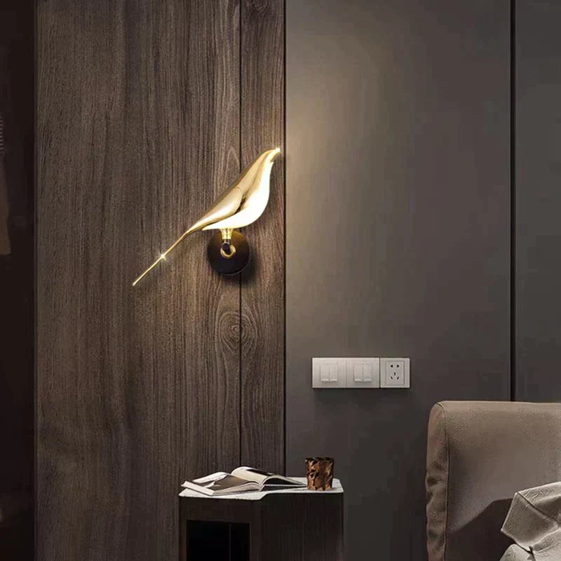 BowLift | Wall Light Modern LED Bird Decorative Lamp