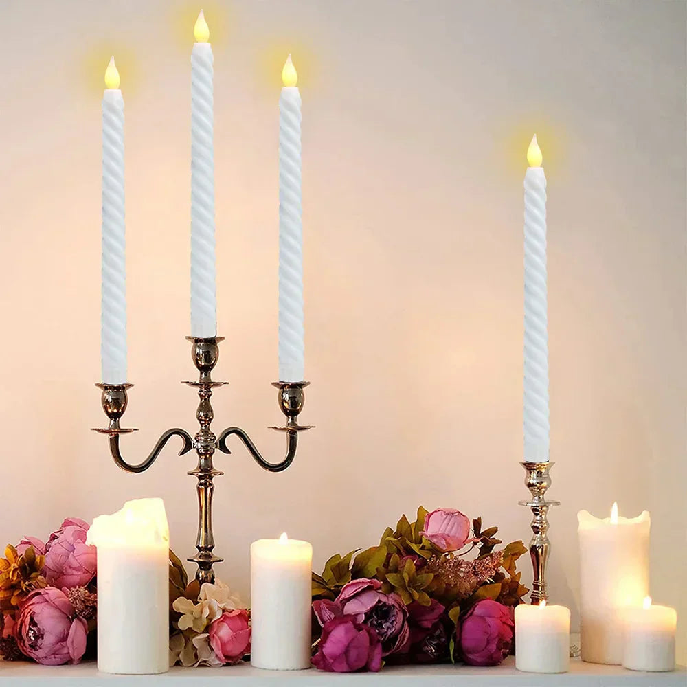BowLift | GlowFlame - 3D Effect LED Christmas Candles