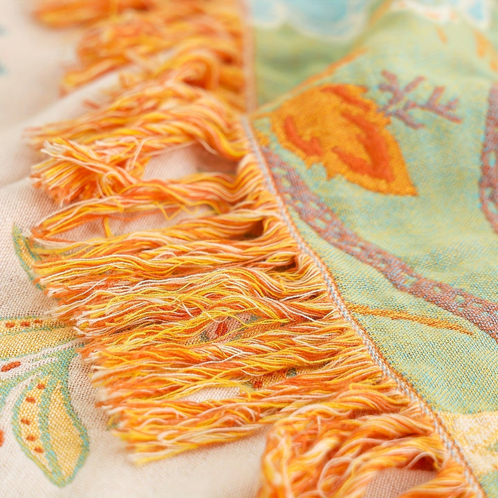 BowLift | ThreadHaven - Boho Tassel Throw