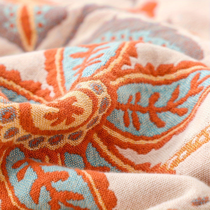 BowLift | ThreadHaven - Boho Tassel Throw