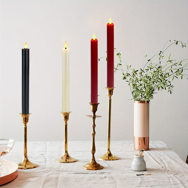 BowLift | CandleLuxe – 6 LED Taper Candles with Remote for Luxurious Event Lighting