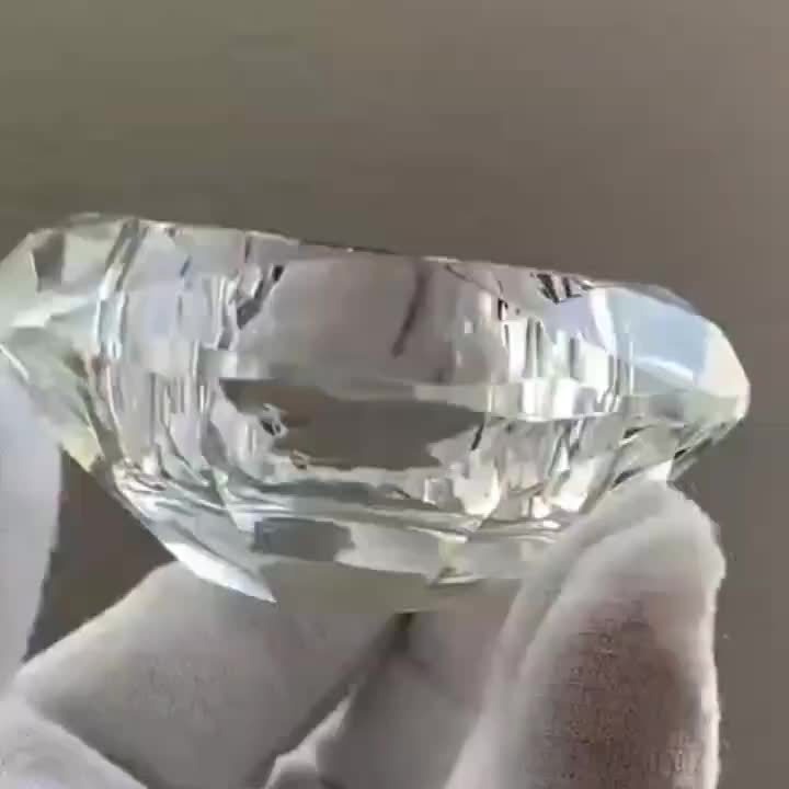 BowLift | RadiantCrystal - Transparent European Candle Holder Set