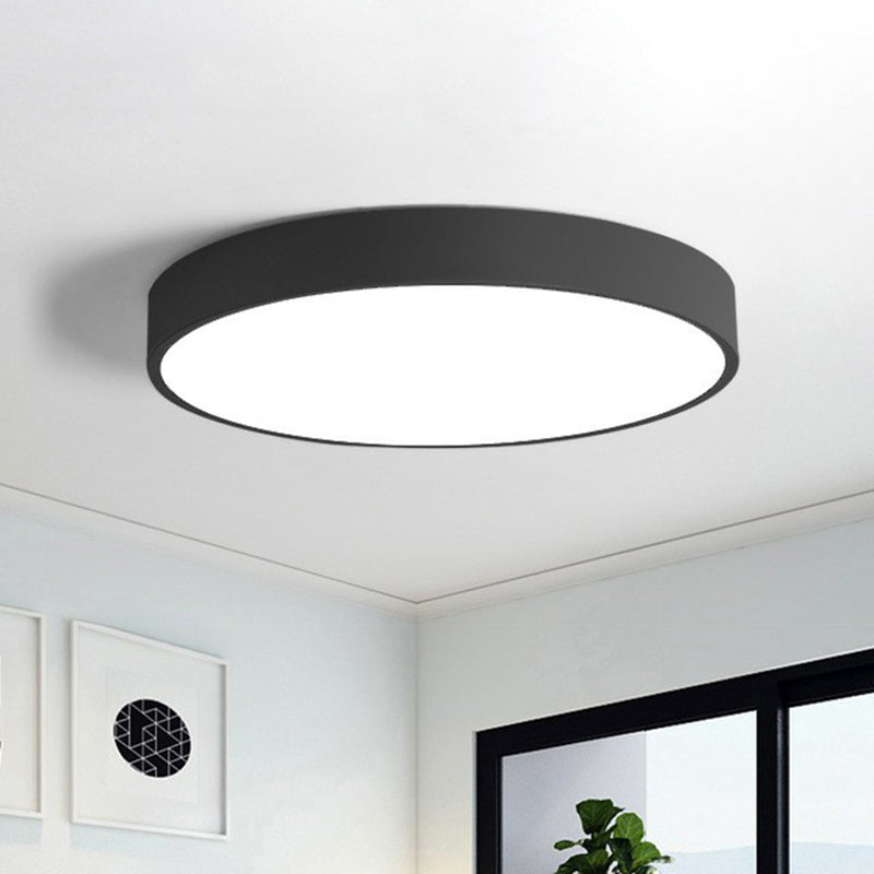 BowLift | Slim round LED lamp for bedroom and living room interiors