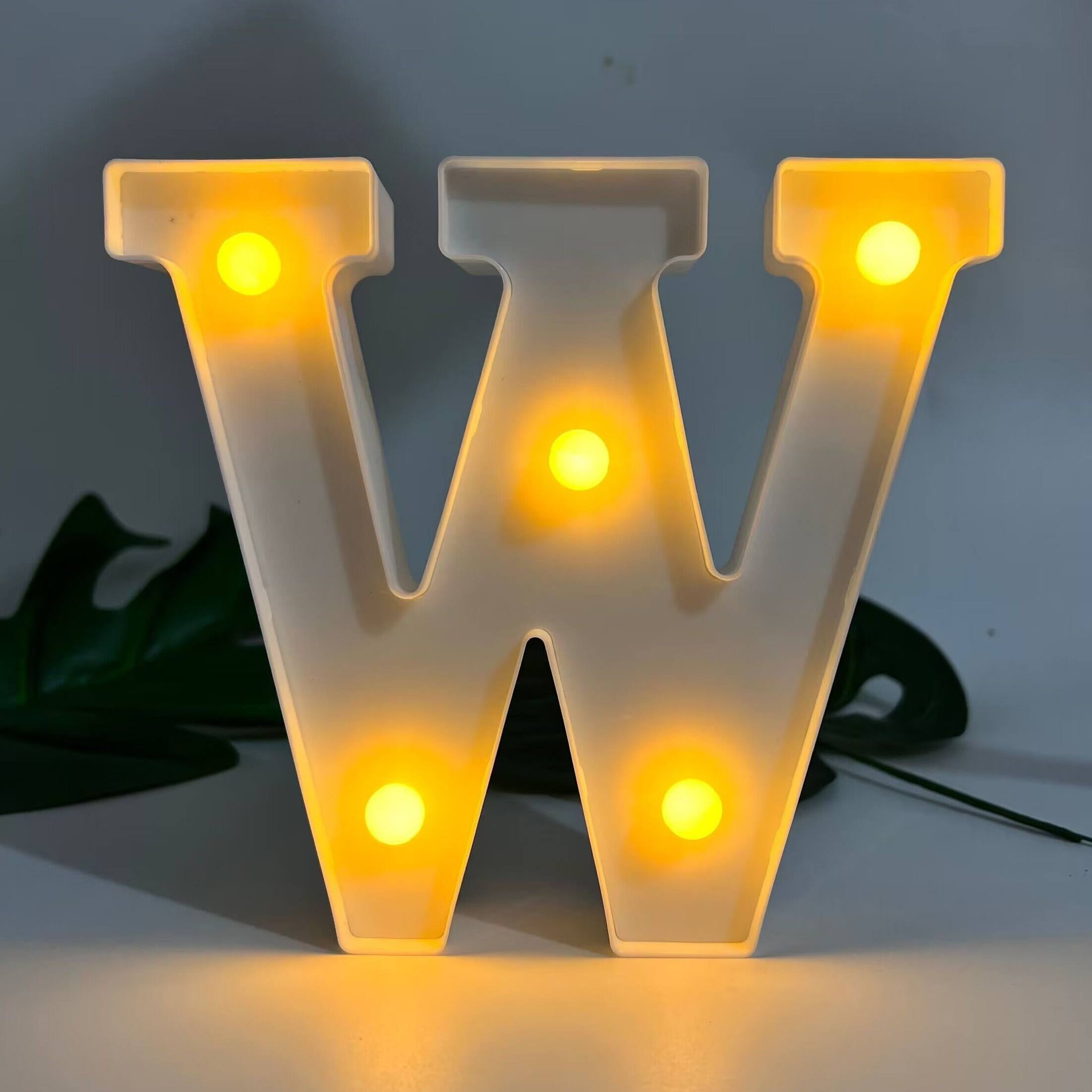 BowLift | LetterGlow - Wireless LED Letter Lamp for Unique Style