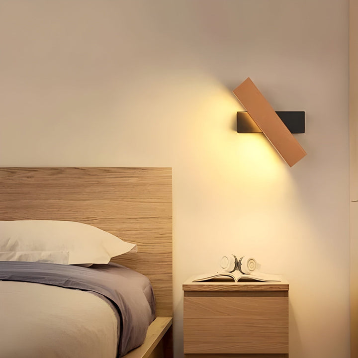 BowLift | LumeOak - Elegant LED Wood Wall Light