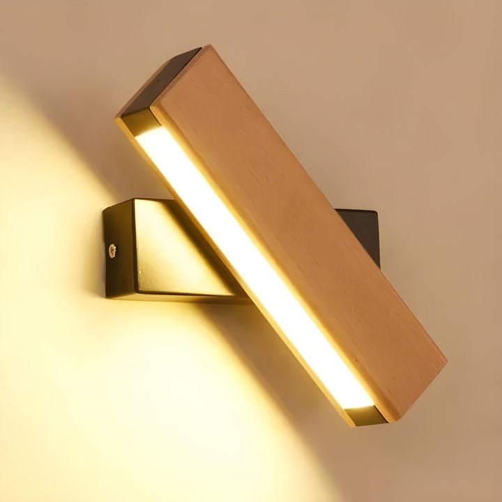BowLift | LumeOak - Elegant LED Wood Wall Light