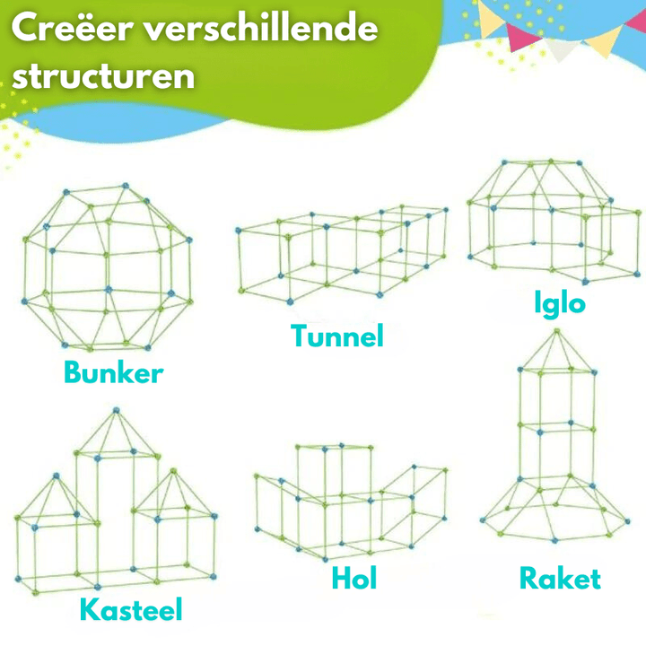 BowLift | Creative Building Set for Kids' Room Adventures