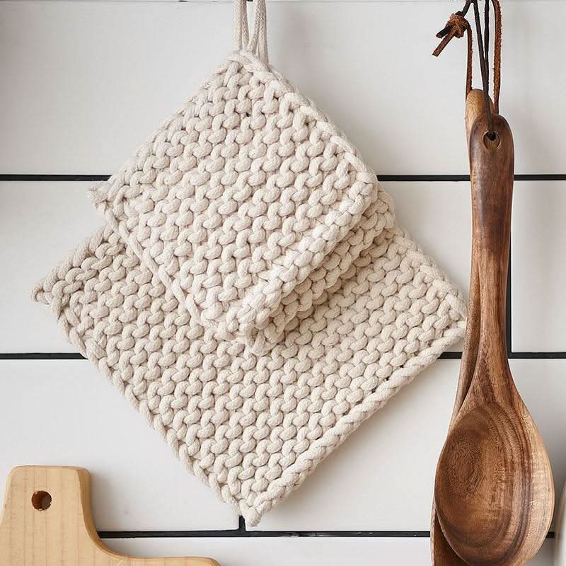 BowLift | KNOTCRAFT - Crocheted Pot Holder