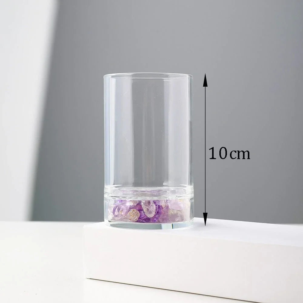 Crystal-pebble Glass Jug Bowlift