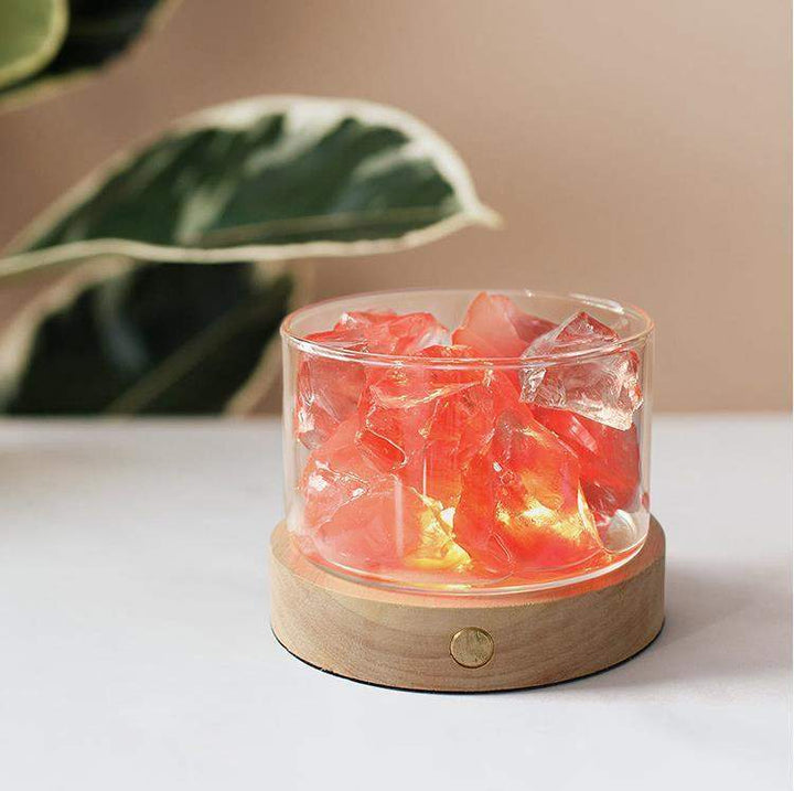 Crystal Stone Essential Oil Diffuser Bowlift
