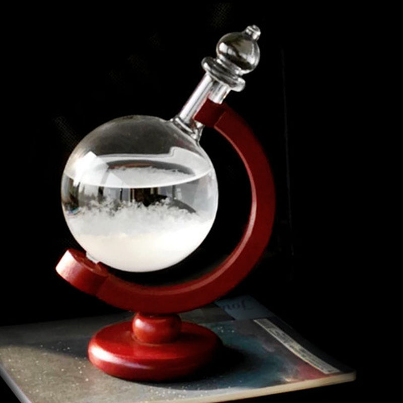 Crystal Earth Weather Bottle Decoration | Bowlift