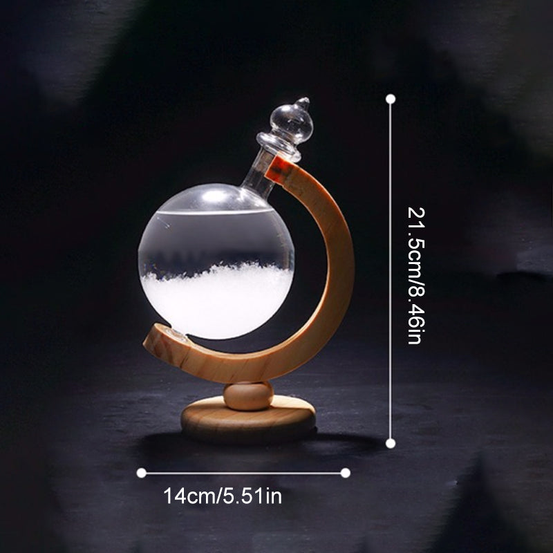 Crystal Earth Weather Bottle Decoration | Bowlift