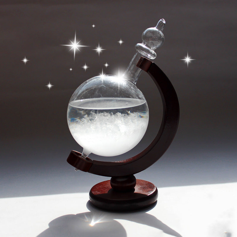 Crystal Earth Weather Bottle Decoration | Bowlift