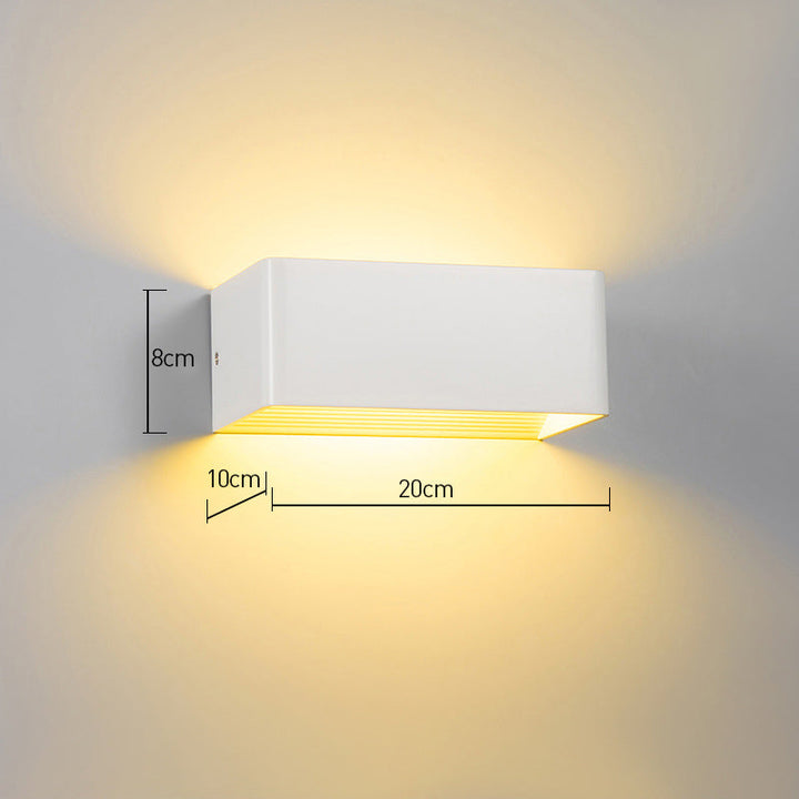 BowLift | Cubbon LED Wall Lamp Compact Modern Design White