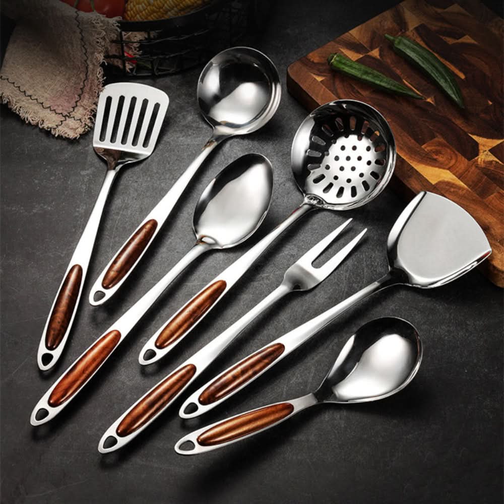 BowLift | Stainless Steel Kitchen Utensil Set – Durable Cooking Tools
