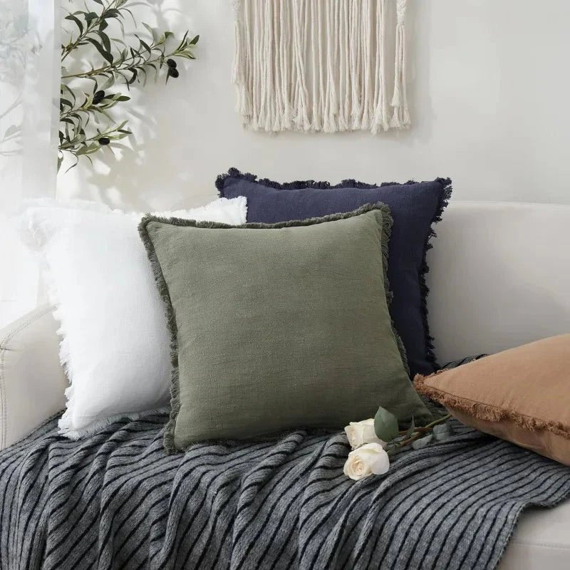 BowLift | Elegant pillow covers made of cotton-linen for stylish decoration
