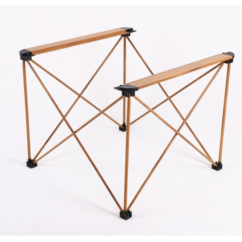 Modern Simplicity Square Rectangle Aluminum Iron Outdoor Foldable Camping Coffee Table 1-Tier For Garden | Bowlift
