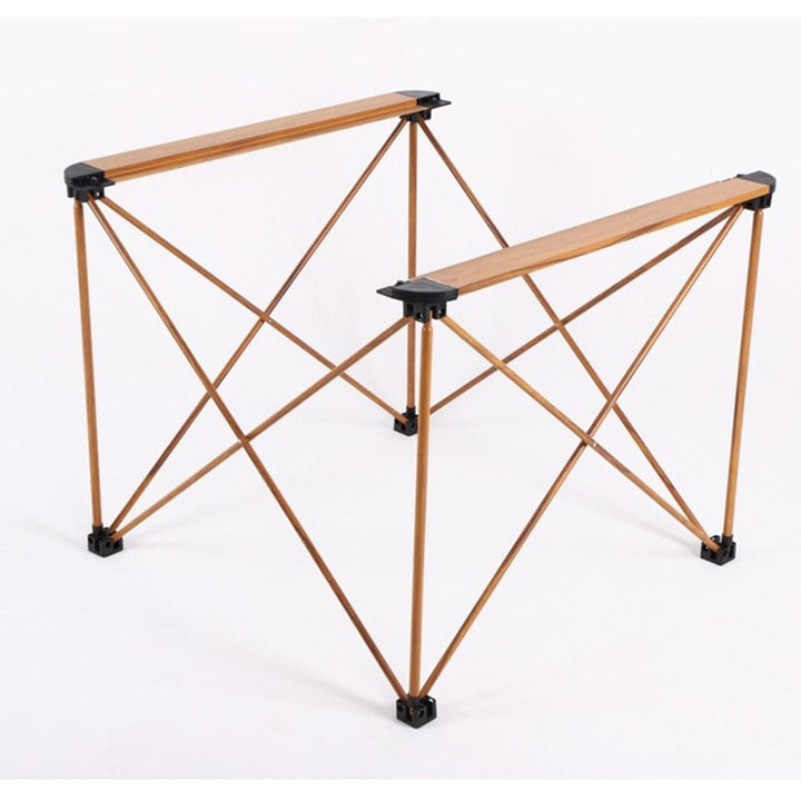 Modern Simplicity Square Rectangle Aluminum Iron Outdoor Foldable Camping Coffee Table 1-Tier For Garden | Bowlift