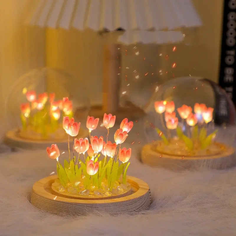BowLift | DIY Glass Tulip Globe Lamp