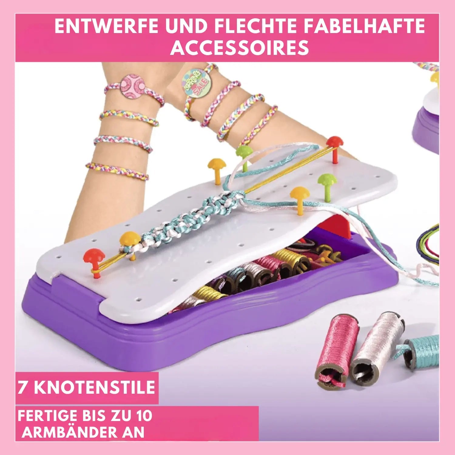 BowLift | DIY Hand Rope Braid Set