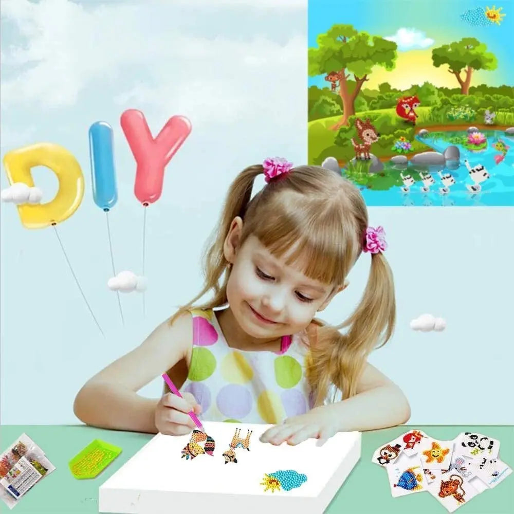 BowLift | DIY Kids' Diamond Painting Set